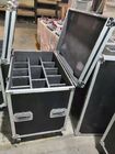Red/Black/Orange 16U Standard Rack Flight Case With 2pcs Of  Stand And Table